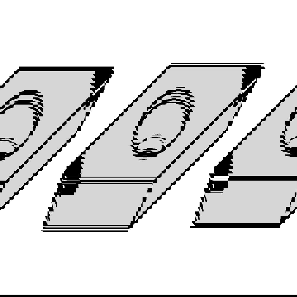 Turning Insert: DCGW3251S0415MT, Cubic Boron Nitride (CBN)