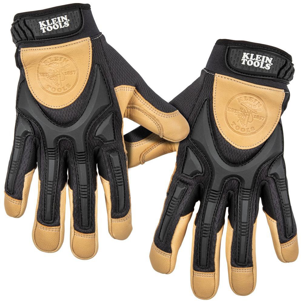Work & General Purpose Gloves; Glove Type: General Purpose ; Application: Multi Purpose Utility ; Lining Material: Leather ; Back Material: Leather ; Cuff Style: Hook & Loop ; Primary Material: Leather