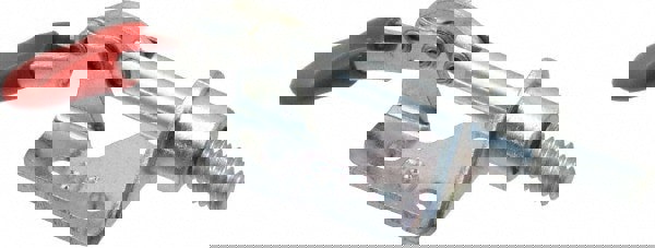 Standard Straight Line Action Clamp: 100 lb Load Capacity, 0.63