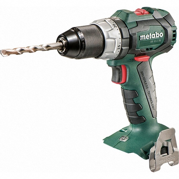 Cordless Hammer Drill: 18V, 1/16 to 1/2