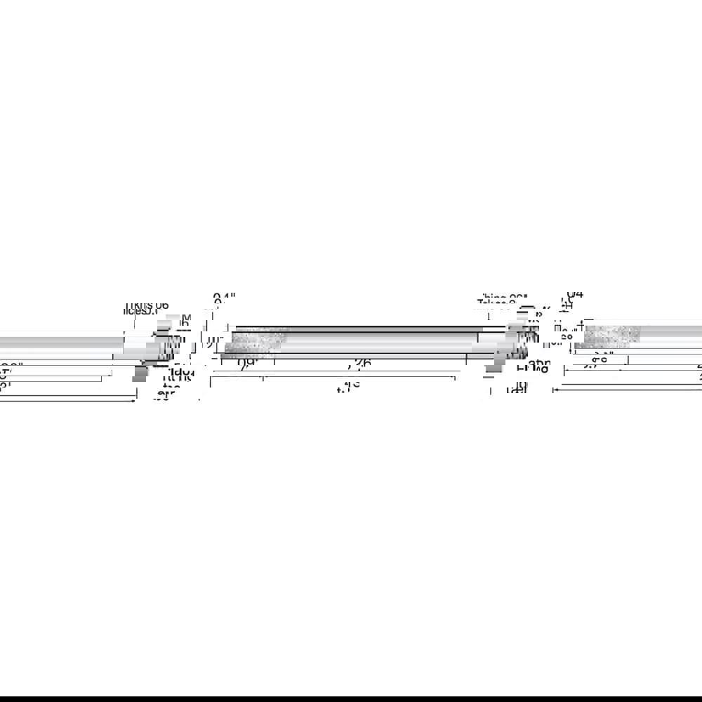 Rotary & Multi-Tool Accessories; Accessory Type: Electroplated Diamond File ; For Use With: SHEENUS ZERO ; Number Of Pieces: 1 ; Additional Information: 1x5x20mm; 200g; Flat Taper ; Features: Diamond