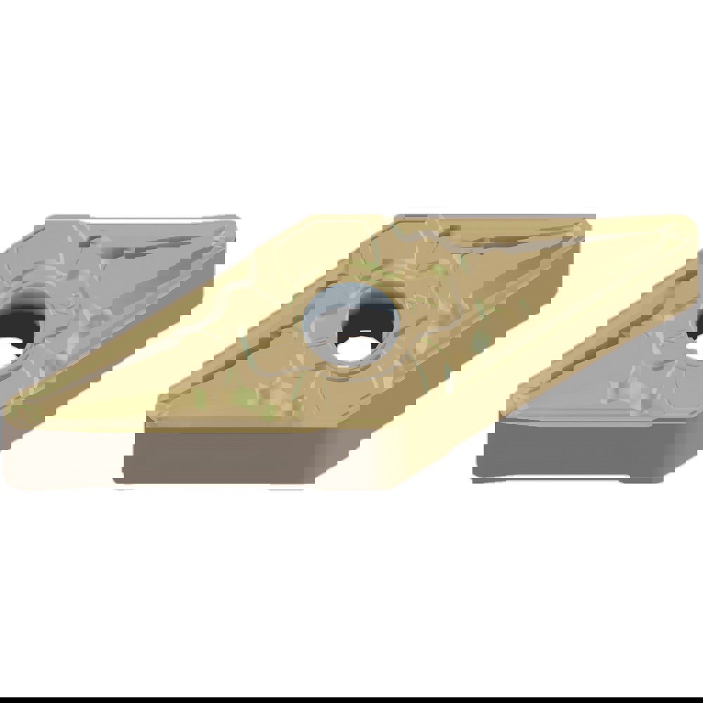 Turning Inserts; ANSI Insert Code: VNMG331 ; ISO Insert Code: VNMG160404 ; Relief Angle: 0 ; Insert Style: VNMG ; Corner Radius (mm): 0.40 ; Corner Radius (Inch): 1/64