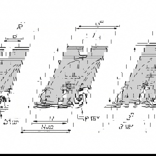 Indexable High-Feed Face Mill: 0.75