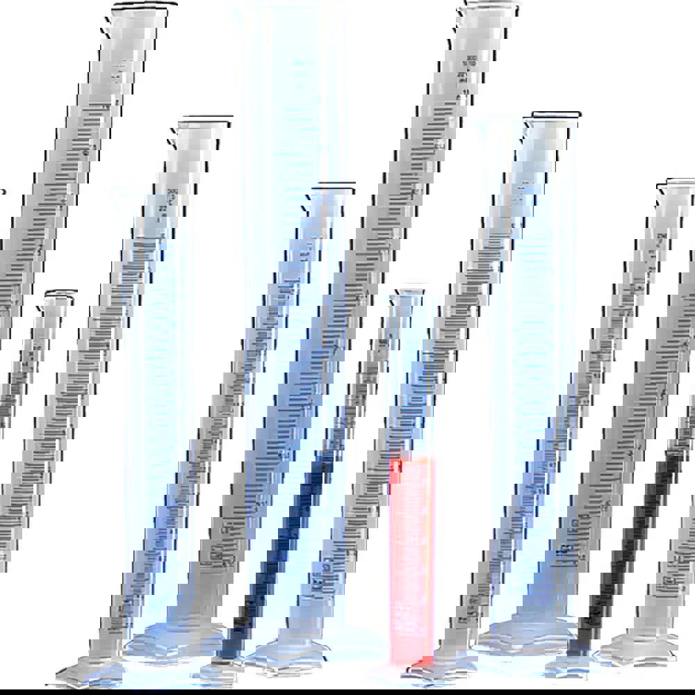 Beakers & Pipettes; Beaker Type: Cylinder ; Volume Capacity: 25.0ml ; Material: Polypropylene ; Maximum Temperature: 180F ; Labware Transparency: Translucent ; Graduations: Yes