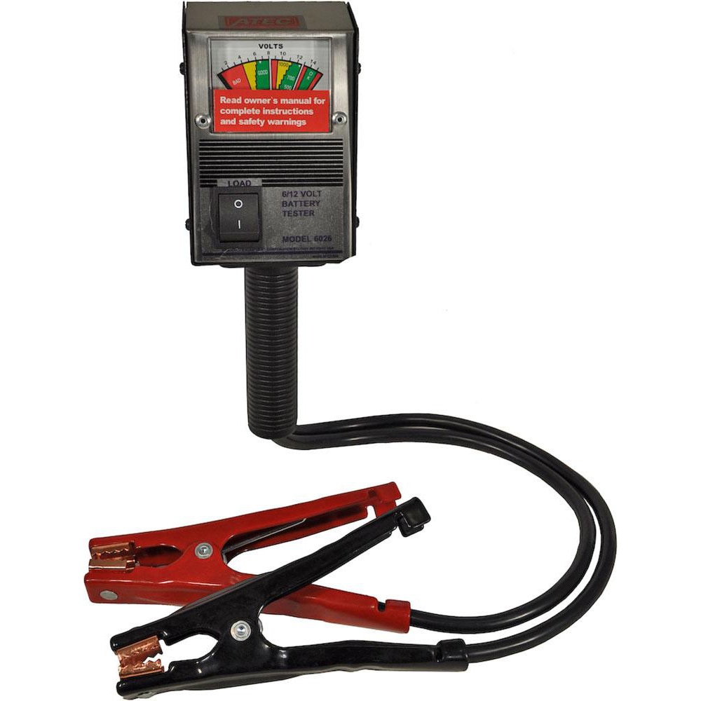 6/12 Volt Battery Load Tester