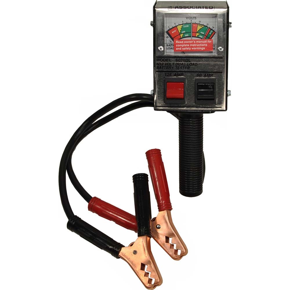 6/12 Volt Battery Load Tester