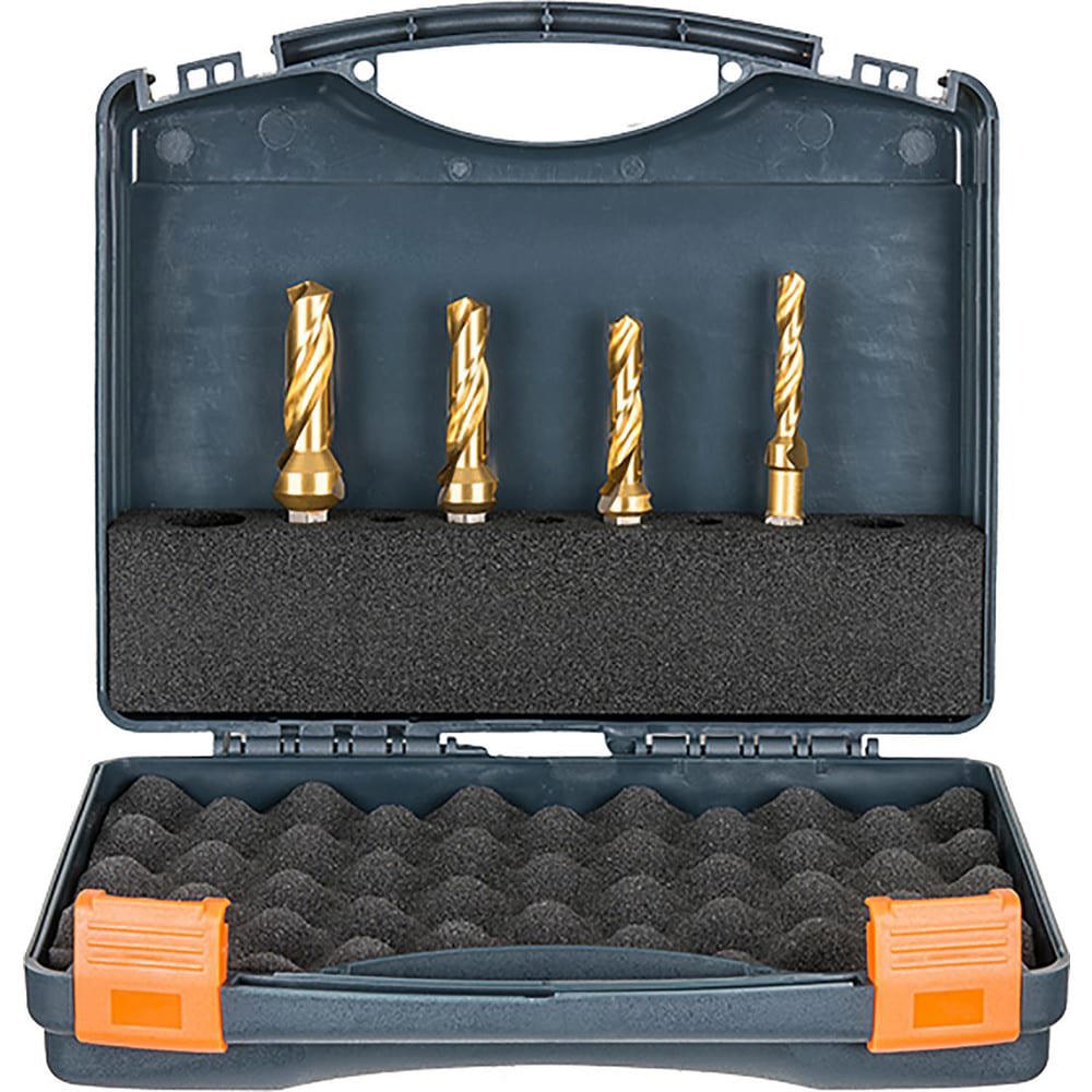 Combination Drill & Countersink Sets; Minimum Drill Point Diameter: 8mm ; Coating: TiN