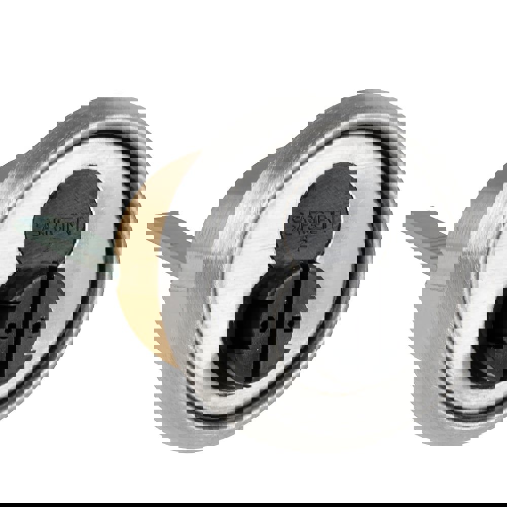 Cylinders; Type: Rim ; Keying: Less Core ; Number of Pins: 6 ; Finish/Coating: Stainless Steel ; UNSPSC Code: 46171500