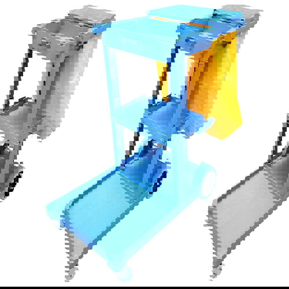 Janitor Carts & Caddies; Number of Shelves: 3