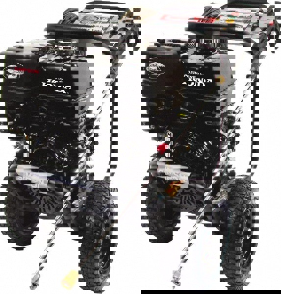 Pressure Washer: 4,200 psi, 4 GPM, Gas, Cold & Hot Water