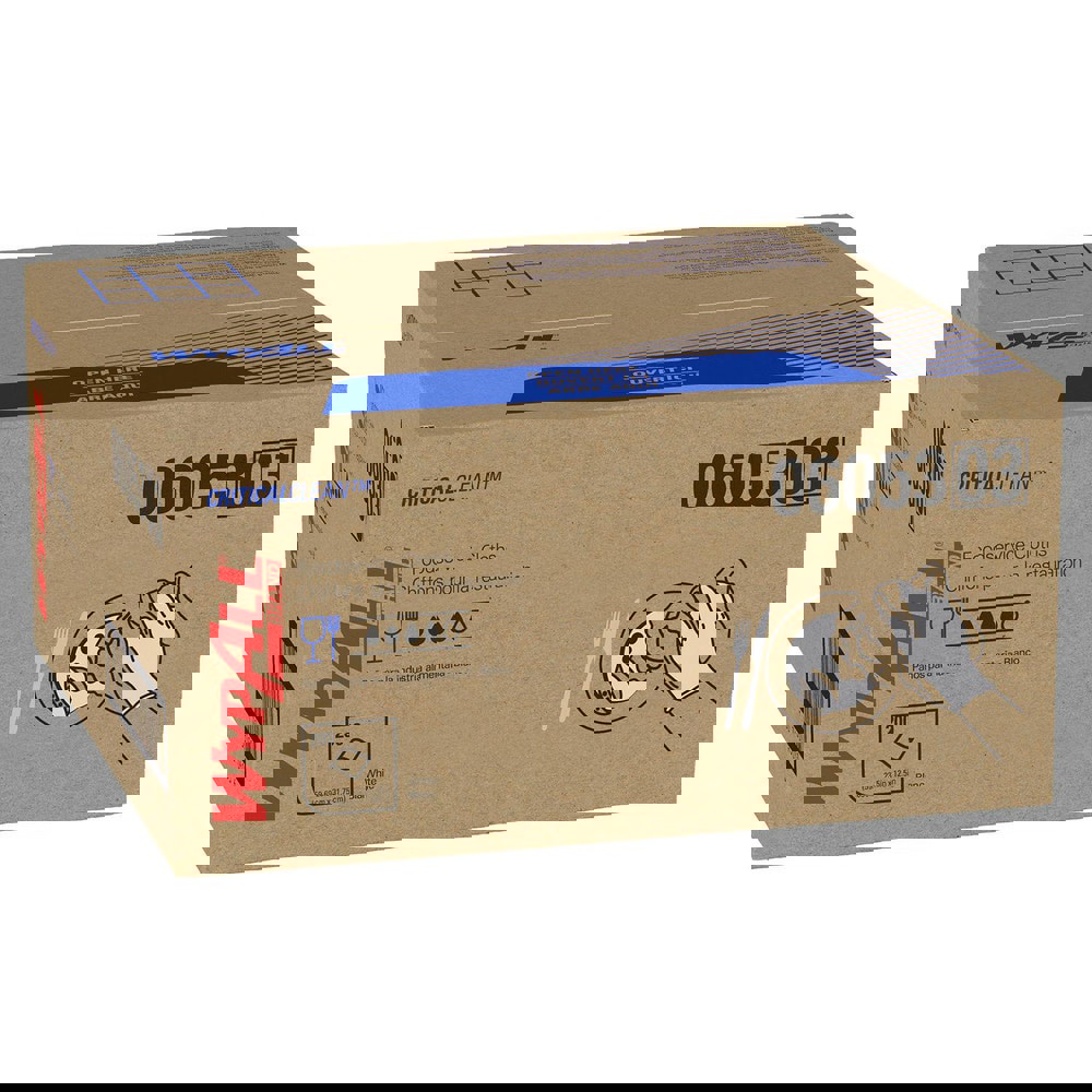 CriticalClean Foodservice Cloths, Quarterfold, White