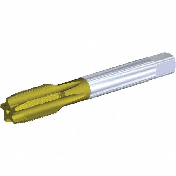 British Standard Pipe Tap: 1/8-28 G(BSP), Taper Chamfer, 3 Flutes