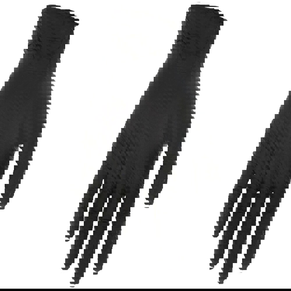 Disposable Gloves: Medium, 4 mil Thick, Nitrile, Industrial Grade