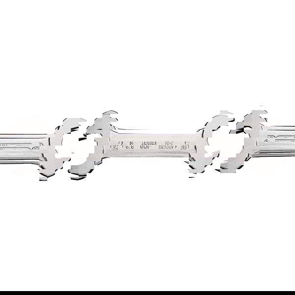 Open End Wrench: 17 mm x 19 mm, Double End Head