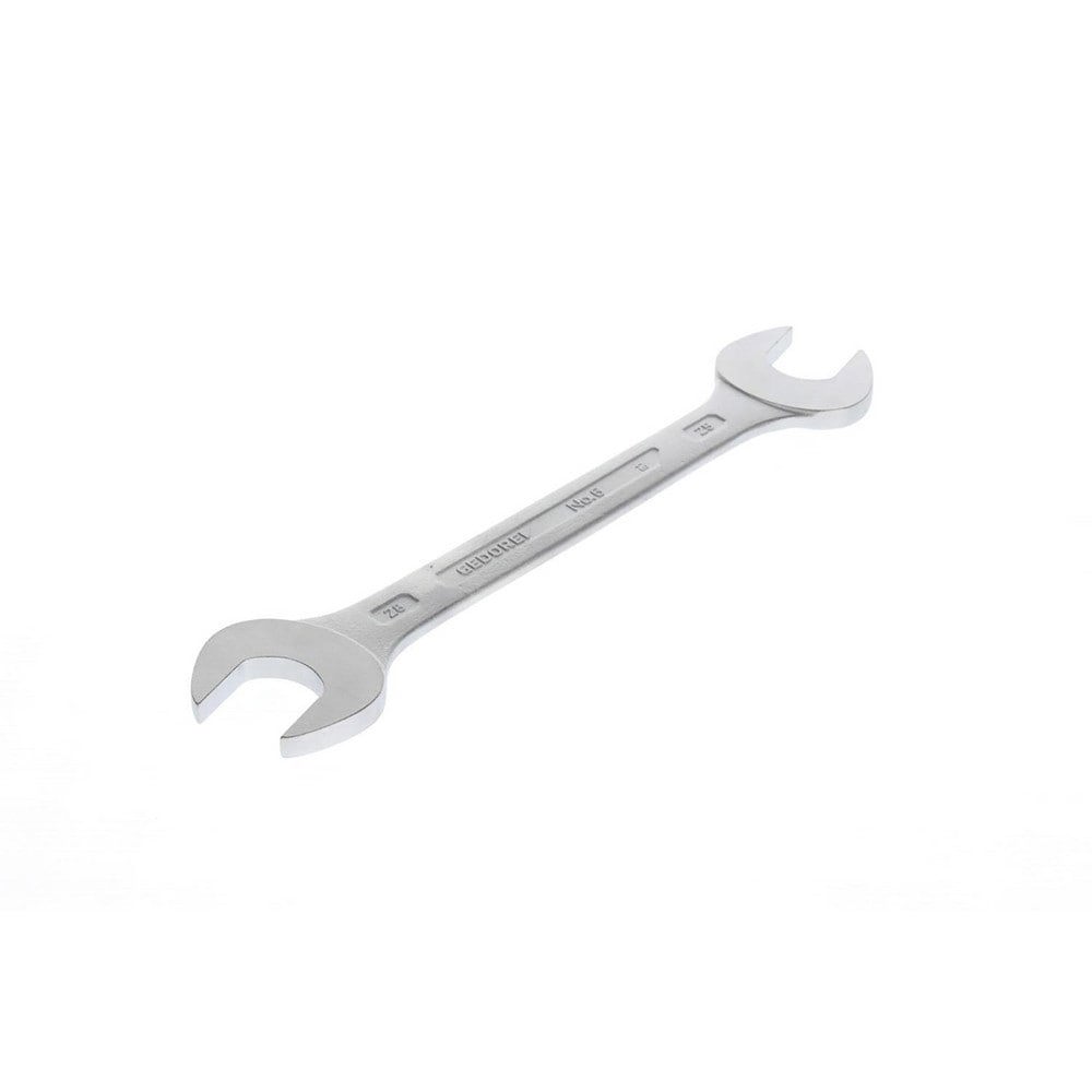 Open End Wrenches; Wrench Type: Open End ; Tool Type: Double Open Ended Spanner ; Head Type: Flat ; Wrench Size: 25 x 28 mm ; Material: Vanadium Steel ; Finish: Chrome-Plated