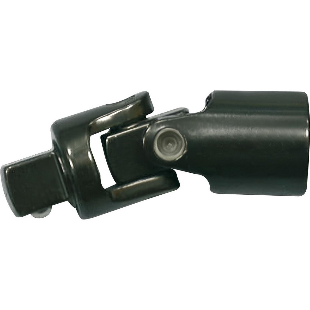 Socket Adapters & Universal Joints; Joint Type: Impact Universal ; Male Size: 3/8 ; Female Size: 3/8 ; Maximum Operating Angle: 0.25 ; Overall Length (Decimal Inch): 5.3149in ; Material: Steel