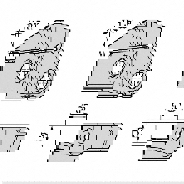 Right Hand Indexable Grooving Cartridge