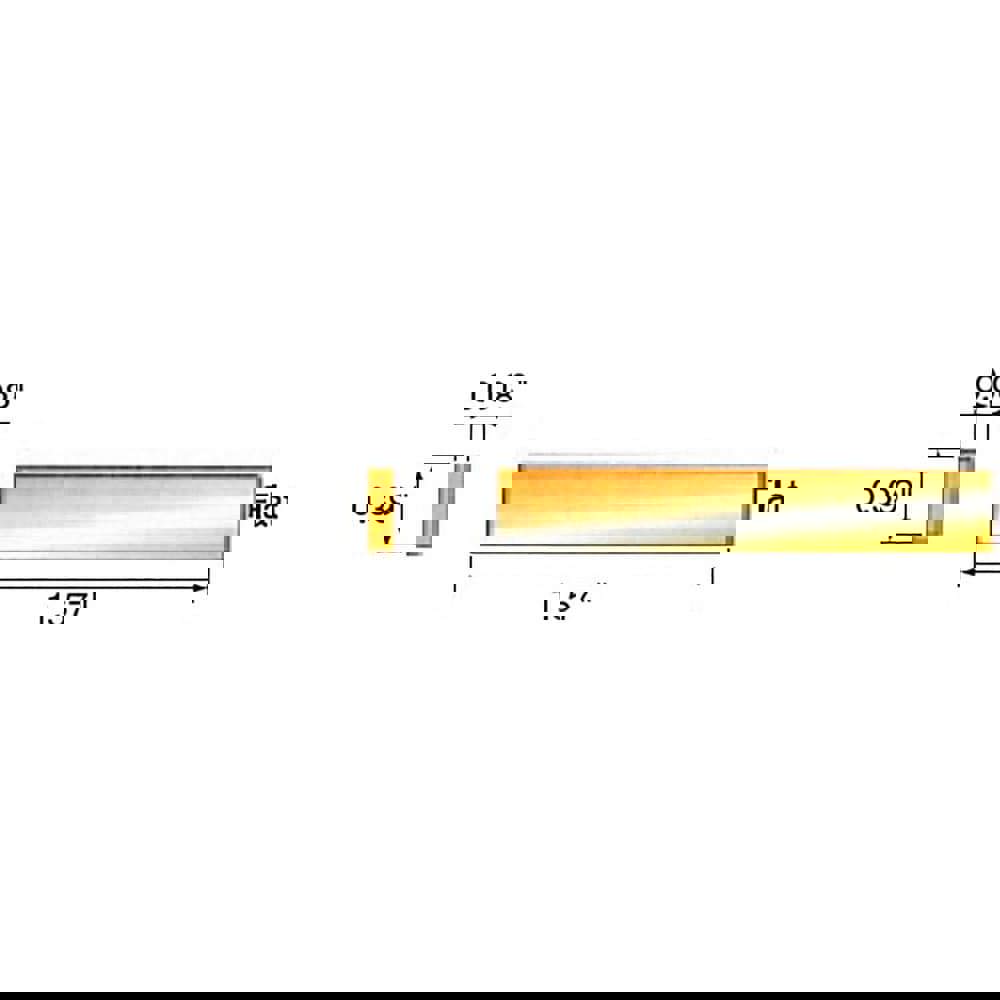 Rotary & Multi-Tool Accessories; Accessory Type: Lapping Tip ; For Use With: 60923 ; Number Of Pieces: 5 ; Additional Information: 2x10x40mm ; Features: Brass