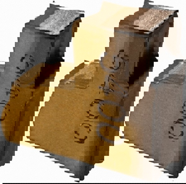 Cutoff Insert: TAGN3MF IC5400, Carbide, 3 mm Cutting Width