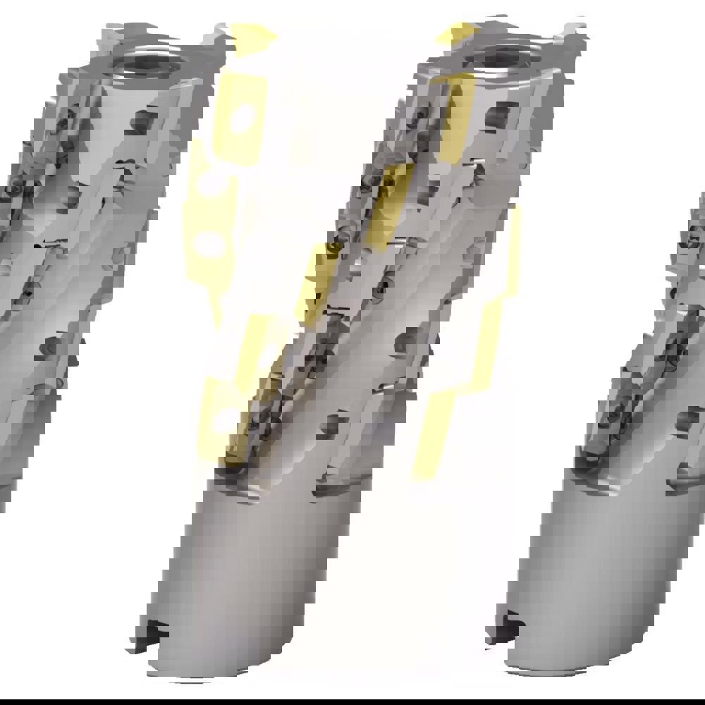Indexable Square-Shoulder Face Mills; Minimum Cutting Diameter (mm): 125.00 ; Maximum Cutting Diameter (mm): 125.00 ; Maximum Depth of Cut (mm): 6.35 ; Arbor Hole Diameter (mm): 40.00 ; Compatible Insert Size Code: SDR1000 ; Cutter Style: Superfeed