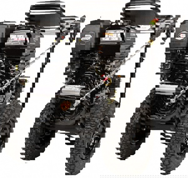 Pressure Washer: 4,400 psi, 4 GPM, Gas, Cold Water