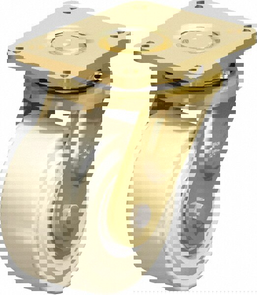 Swivel Top Plate Caster: Cast Nylon, 6