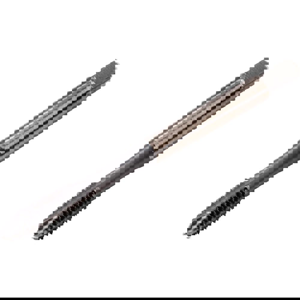 Spiral Point Tap: #10-32 UNF, 3 Flutes, Plug Chamfer, H4 Class of Fit, High-Speed Steel-E, TiN;CrC;C Coated