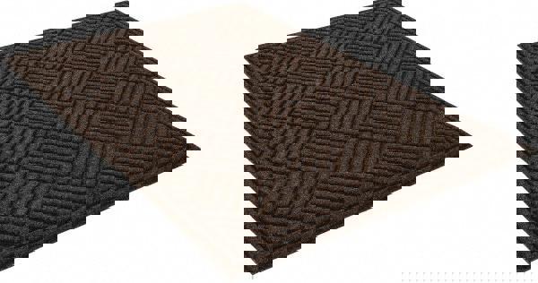 Entrance Mat: 3' Long, 2' Wide, Poly-Blended Carpet Surface