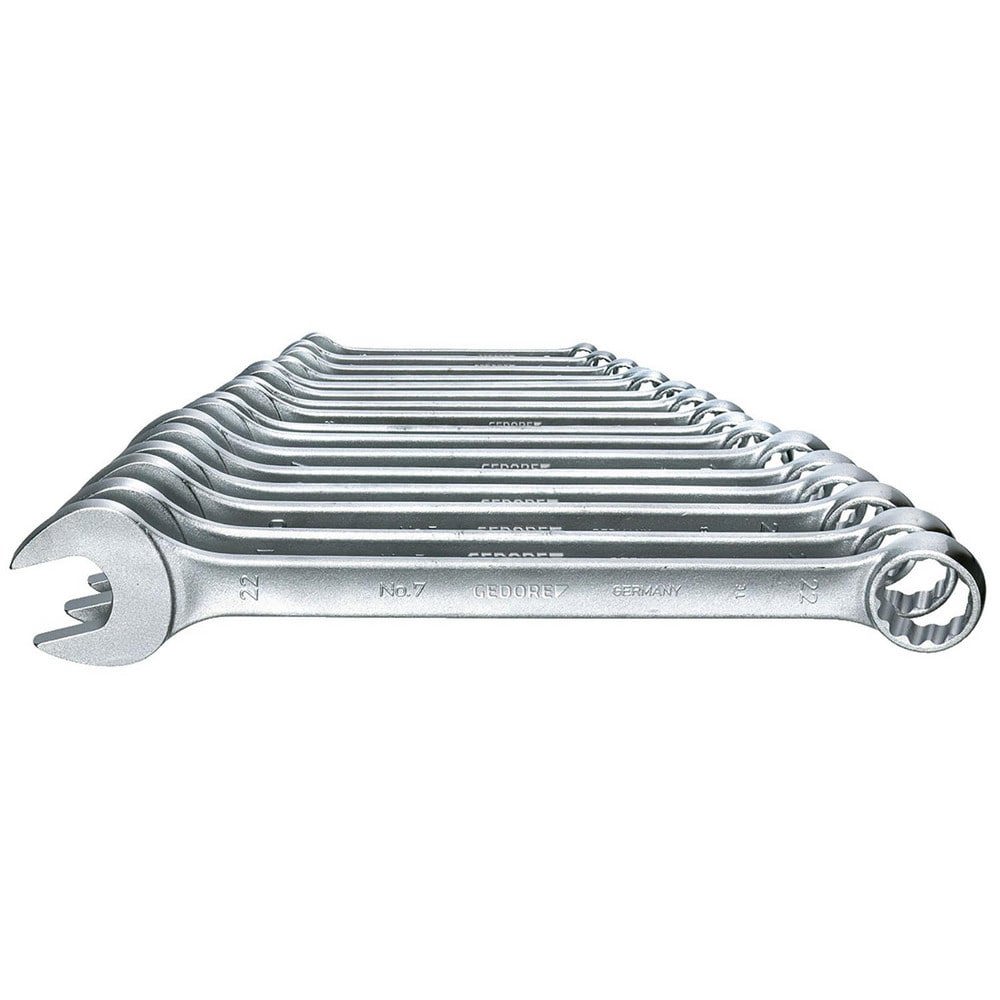 Spanner Wrenches & Sets; Set Type: Combination ; Container Type: Loose ; Wrench Material: Vanadium Steel ; Maximum Capacity (Inch): 55/64 ; Number Of Pieces: 17