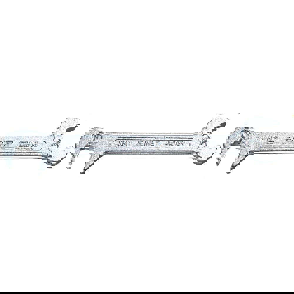 Open End Wrench: 8 mm, Double End Head