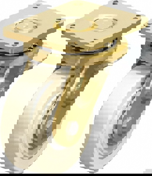 Swivel Top Plate Caster: Cast Nylon, 6