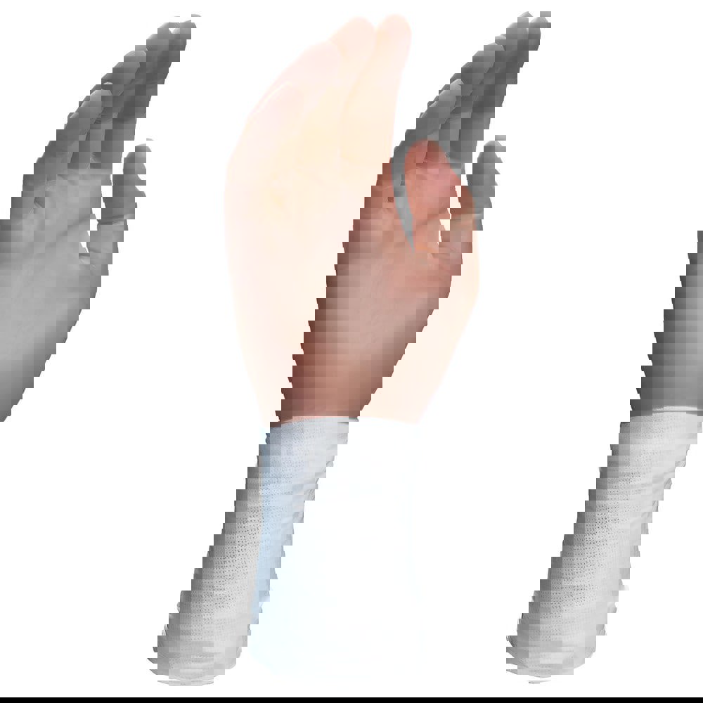 Disposable Gloves: Small, 3.15 mil Thick, Vinyl, Cleanroom Grade