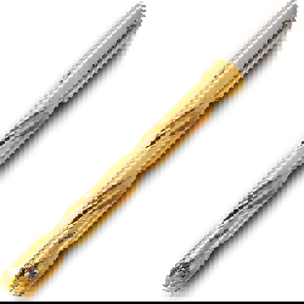 Replaceable-Tip Drill: 7 to 7.4 mm Dia, 56 mm Max Depth, 12 mm Cylindrical Shank