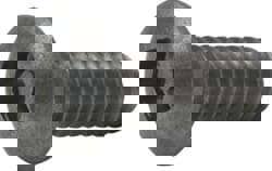 Machine Screw: #10-24 x 3/8, Stainless Steel, Uncoated