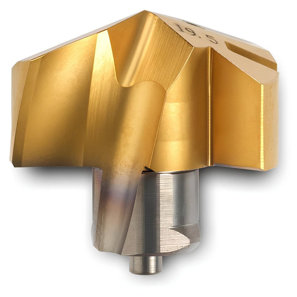 Replaceable Drill Tips; Cutting Diameter (mm): 9.70 ; Point Angle: 140.00 ; Tip Material: Solid Carbide ; Manufacturer Grade: IN2505 ; Series: TMA ; Coating Process: PVD