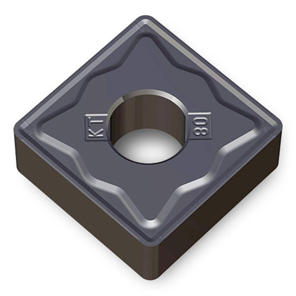 Turning Inserts; Relief Angle: 0 ; Insert Style: SNMG ; Corner Radius (Decimal Inch): 0.0470 ; Included Angle: 90.0 ; Manufacturer Grade: TT7005 ; Coating/Finish: TiN; TiCN; Al2O3