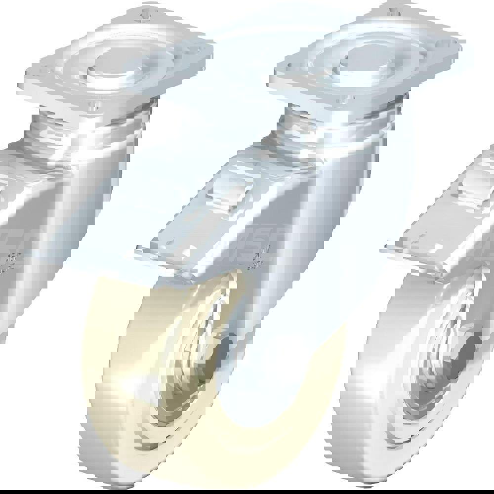 Swivel Top Plate Caster: Cast Nylon, 4