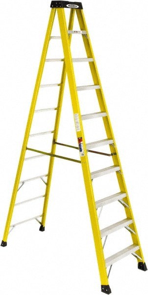 7-Step Fiberglass Step Ladder: Type IA, 300 lb Capacity, 8' High
