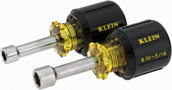 Nut Driver Set: 2 Pc, 1/4 to 5/16