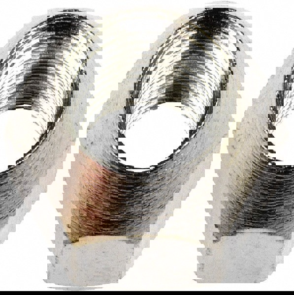 9/16-18 Zinc Finish Open Wheel Nut