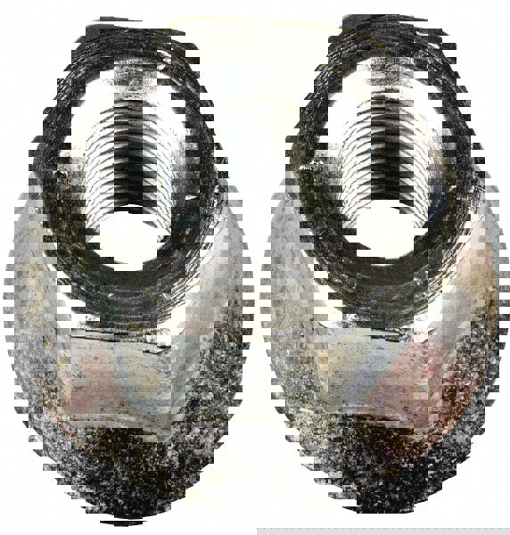 5/8-18 Zinc Finish Flanged Wheel Nut