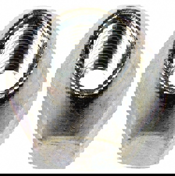 9/16-18 Black Oil Quench Finish Open Wheel Nut