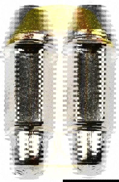 M12-1.5 Stainless Finish Capped Wheel Nut