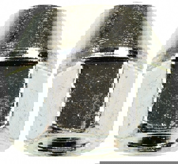 M14-1.5 Yellow Zinc Finish Open Wheel Nut