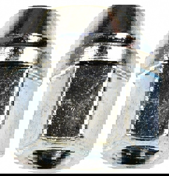 M12-1.5 Zinc Finish Open Wheel Nut