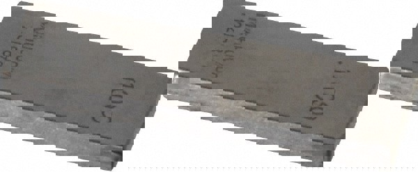 Rectangle Steel Gage Block: 0.109