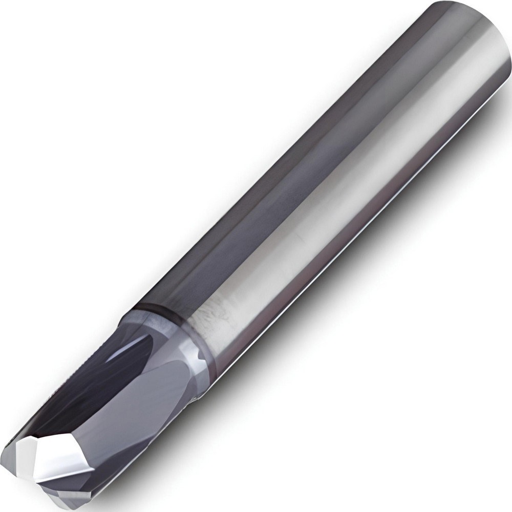High-Feed End Mills; Mill Diameter (mm): 8.00 ; Program Radius (mm): 0.90 ; Number of Flutes: 4 ; Material: Solid Carbide ; Finish/Coating: TiAlN ; Length of Cut (mm): 3.5000