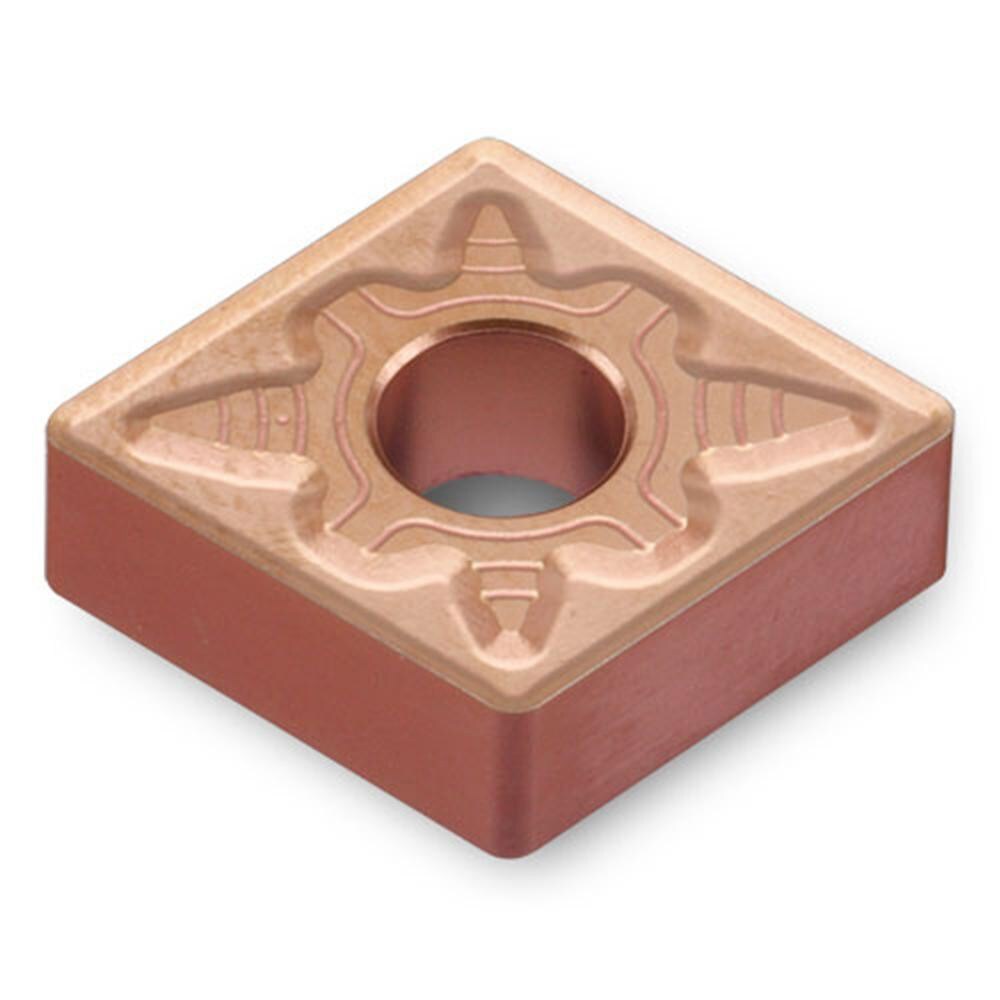 Turning Inserts; Relief Angle: 0 ; Insert Style: CNMG ; Corner Radius (Decimal Inch): 0.0160 ; Included Angle: 80.0 ; Manufacturer Grade: TT9215 ; Coating/Finish: TiCN; Al2O3; TiN