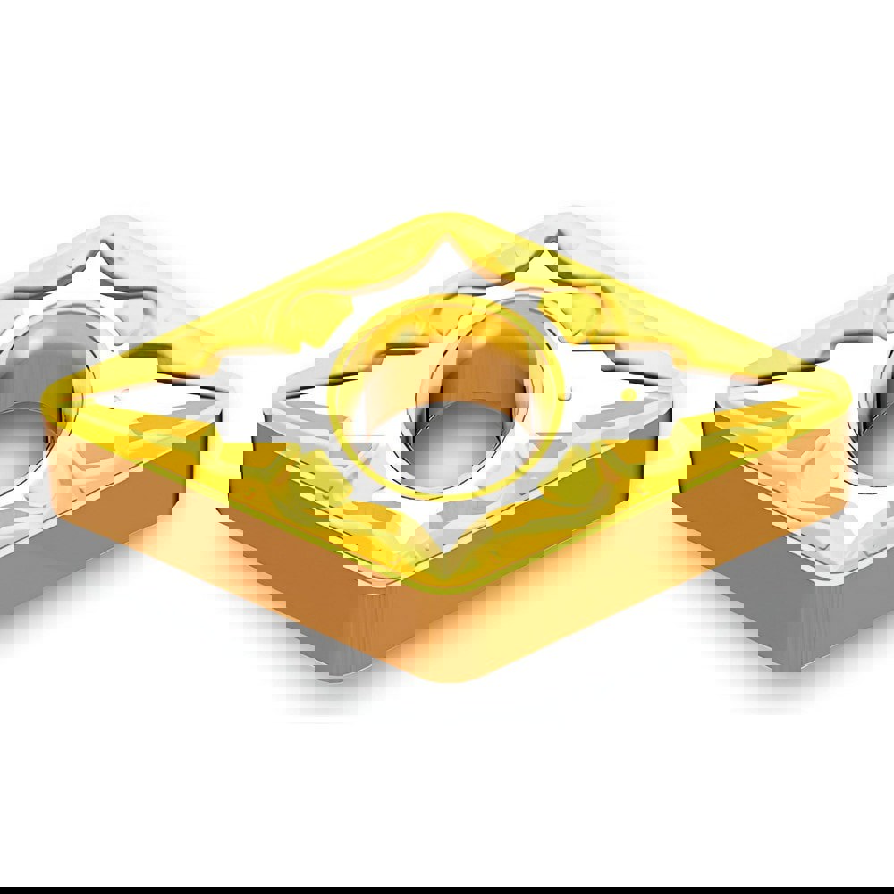 Turning Inserts; Relief Angle: 0.000 ; Insert Style: DNMG ; Corner Radius (Inch): 3/64 ; Included Angle: 90.00 ; Manufacturer Grade: CT3000 ; Coating/Finish: Uncoated