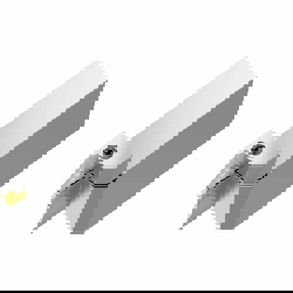 Indexable Grooving-Cutoff Toolholder: EVSBL2525M0626250350C, 6 to 6 mm Groove Width, 26 mm Max Depth of Cut, Left Hand
